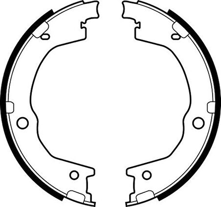 Delphi LS2035 El Fren Balatası Honda CRV 01-07 CRV 12- 583052BA00