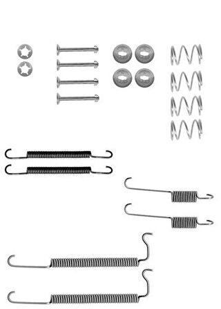 Delphi LY1046 Arka Fren Balata Yay Seti Corsa B Astra F 1605987