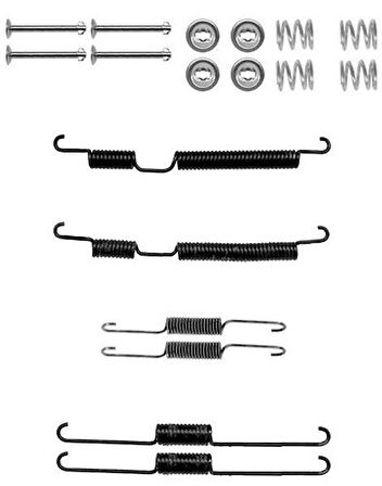 Delphi LY1309 Fren Pabuç Montaj Takımı Arka Hyundai Coup Elantra Lantra 05 95 02 02 