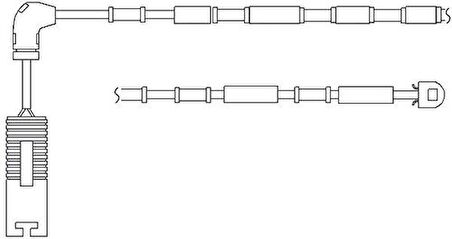 Delphi LZ0151 Balata Fişi Arka BMW E45 34351164372