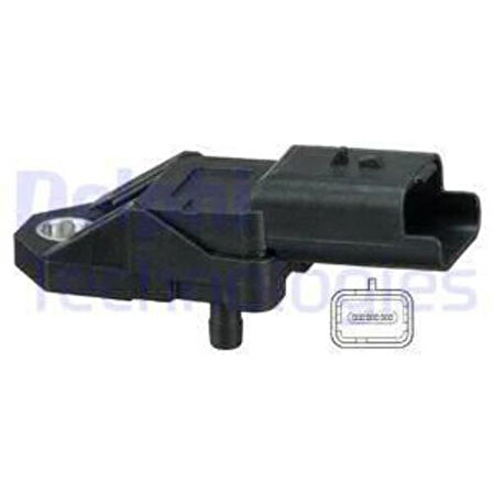 Delphi PS10180 Gaz Kelebek Sensörü Fiesta 11-B Ma13-Courırer 13-Euro C5 Citroen C6 2.2 HDI C5 2.2 HDI AV2Q12T551AA