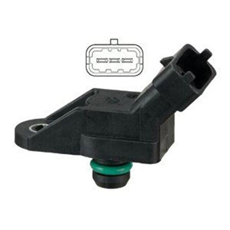 Delphi PS10186 Map Sensörü Vectra B Astra G X17Dt X20Dtl 6238412