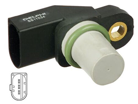 Delphi SS11034 Eksantrik Sensörü BMW M47 N M57 N E46 E90 E39 E59 13627796054