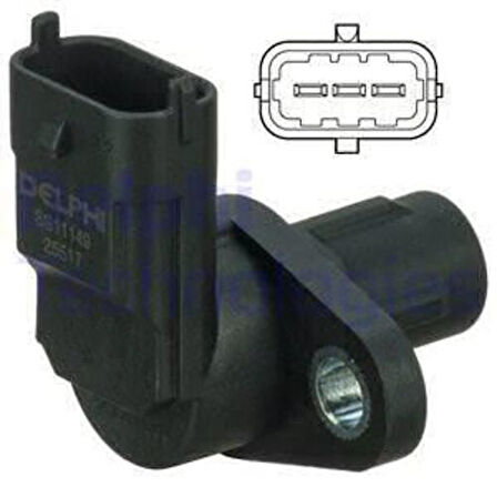 Delphi SS11149 Eksantrik Mil Sensörü Kablosuz Ducato Daily Karsan J10 2.3 JTD 01- 504052598
