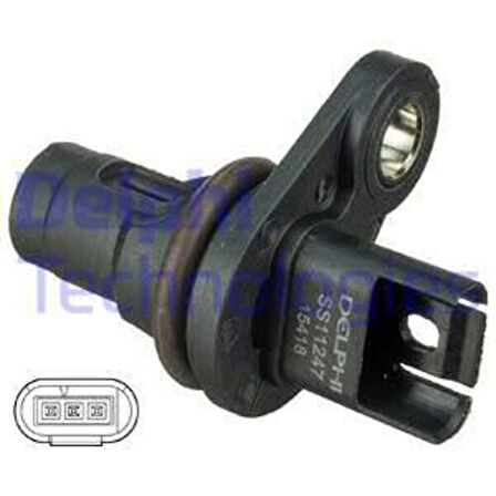 Delphi SS11247 Krank Sensörü BMW N52 N54 S65 E81 E82 E88 E90 E92 E93 E60 E65 F01x3 E83 X5 E70 X6 E71 E72 Z4 E84 13627525015