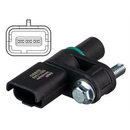 Delphi SS11348 Eksantrik Mil Sensörü 108-2008-208-3008 I-II-301-308 II-5008-I-II-Partner-Berlingo-C1-C3 II-III-C3 9688725080