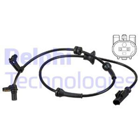 Delphi SS20587 ABS Hız Sensörü Arka Sağ-Sol-C1-107-108-Aygo 05- 895440H020