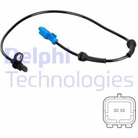 Delphi SS20769 ABS Sensörü Arka C3 II C4 Cactus Ds2 9800035980