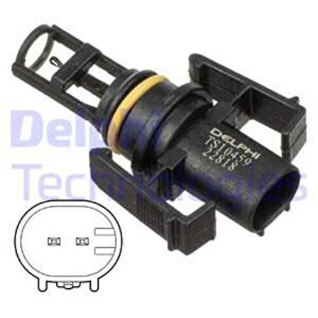 Delphi TS10459 Hava Sıcaklık Sensörü W203 00-07 W204 07-14 Sprinter 11-Lt 28 2D Lt 35 2D Lt 46 2D 05080343AA