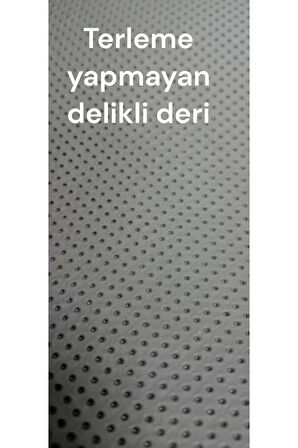 mini hatch 2020 uyumlu oto,araç  direksiyon kılıfı DELİKLİ GRİ DİKİŞLİ