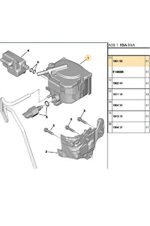 MAZOT FİLTRESİ (HDF939-1901.95)