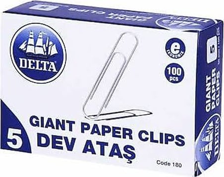 Delta 180 No:5 50 mm Dev Ataş - 3 Kutu (300 Adet)