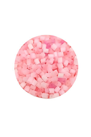 Kesme Cam Boncuk 2mm - 60 Gram - Şeker Pembe - BNC398