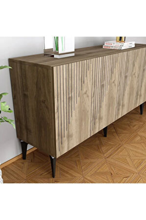 DRAWDH LAZER DESENLİ KONSOL CEVİZ