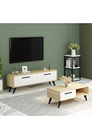 Melisadh Tv Ünitesi 120 Cm Safirmeşe Beyaz