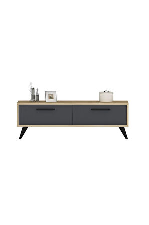 MELİSADH 120 CM TV ÜNİTESİ SAFİRMEŞE-ANTRASİT