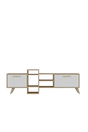 Romadh 180 Cm Tv Standı Safirmeşe Beyaz