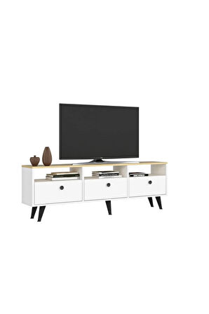 DENVERDH TV STANDI SAFİRMEŞE BEYAZ