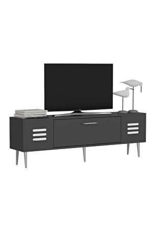 PARADİSEDH KAPAKLI TV ÜNİTESİ ANTRASİT GÜMÜŞ