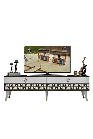 VENTUSDH TV ÜNİTESİ CEVİZ BEYAZ