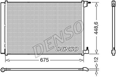 Denso DCN17060 Klima Radyatörü X253 15-W205 14-S205 15-W213 16-S213 17-W222 17-C217 17- 0995000454