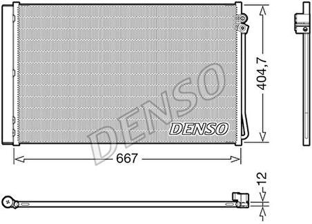 Denso DCN17062 Klima Radyatörü V-Class W447 14-Vito W447 14-Sprinter 910 18- 4478350070