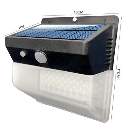 SİLVER TOSS ST-2013 Solar Güneş Enerji Aydınlatma Lambası Sensörlü 136 Led