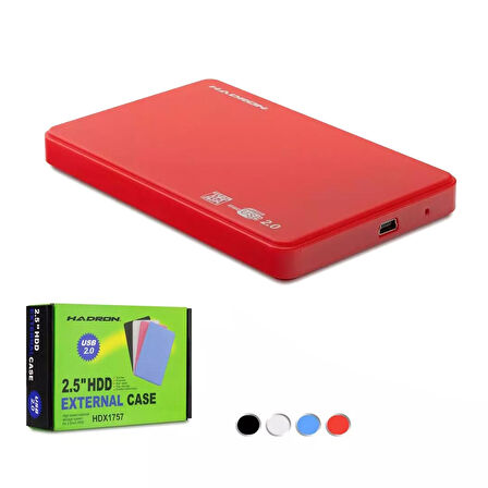 HARDDİSK KUTUSU SSD HDD 2.5 SATA 2.0 HDX-1757