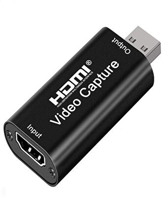 4K 1080P Full HD HDMI USB Video Yakalama Kartı Oyun Video Canlı Kayıt Aleti