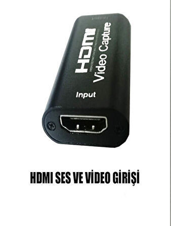 4K 1080P Full HD HDMI USB Video Yakalama Kartı Oyun Video Canlı Kayıt Aleti