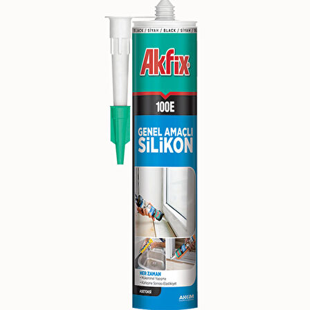 Silikon Genel Amaçlı 100E / 280ml Şeffaf