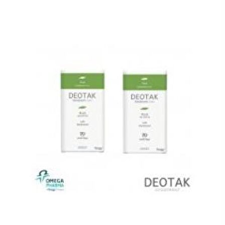 Deotak Plus Antiperspirant Ter Önleyici Leke Yapmayan Krem Deodorant 35 ml x 2