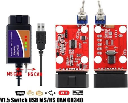 Usb Bağlantılı Ch340 Driver Obd2 Elm Modifiye Edilmiş Kısa Devreli Forscan Foccus Elmconfig Ddt4All