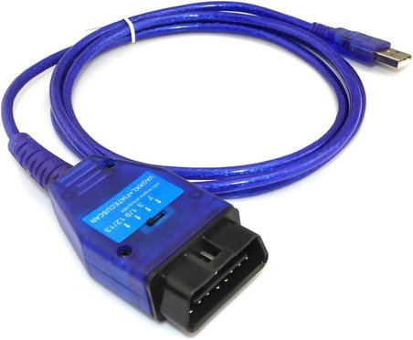 Kkl Vag 409 Usb + Ecu Tarama Odb2 Car Obdii Auto-Tanı Içerir-Tool-Kabel Arayüzü Ile Şalter