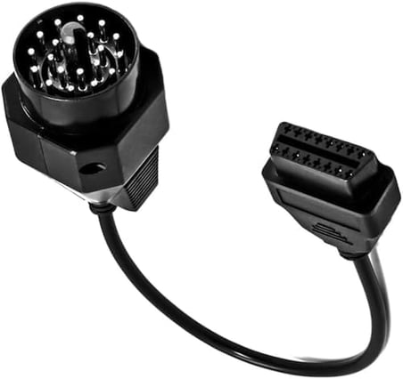 Obd2 16 Pin Fiş Teşhis Adaptörü Bmw 20 Pin Ile Uyumlu Soket Dönüştürücü Kablo