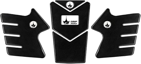 9 Parça Bmw Gs R1250 Ile Uyumlu Kaydırmaz Tank Pad – 6D Karbon | Çizilmeye Karşı Kalkan, Motosiklet