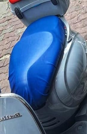 (279) Motosiklet Deri Sele Kılıfı Örtüsü Brandası- Moto Guzzi 750 Ile Uyumlu