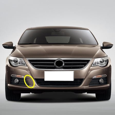Ön Tampon Sağ Çeki Demiri Kapağı 3C8807241 Vw Passat Cc Ile Uyumlu 2009-2012