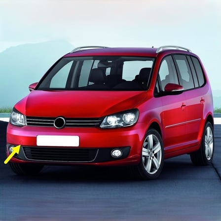 Ön Tampon Çeki Çekme Demiri Kapağı 1T0807241C Vw Touran Ile Uyumlu 2011-2015
