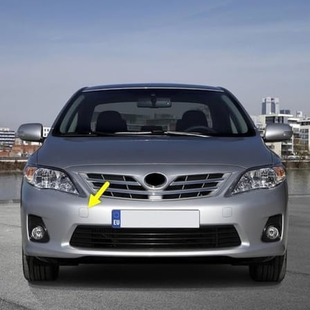 Ön Tampon Sağ Çeki Demiri Kapağı 52127-12909 Corolla Ile Uyumlu 2011-2013