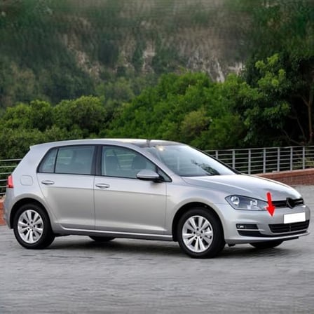 Ön Tampon Çeki Demiri Kapağı 5G0807241 Vw Golf 7 Ile Uyumlu 2013-2017