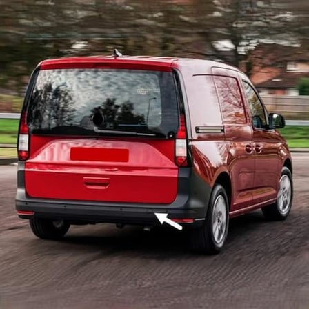 Arka Tampon Çeki Çekme Demiri Kapağı 2K7807441A Vw Caddy Ile Uyumlu 2021-2024