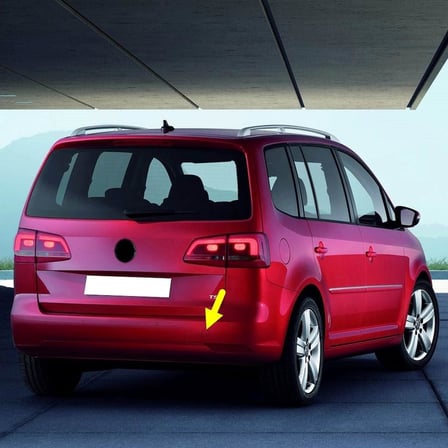 Arka Tampon Çeki Çekme Demiri Kapağı 1T0807441C Vw Touran Ile Uyumlu 2011-2014