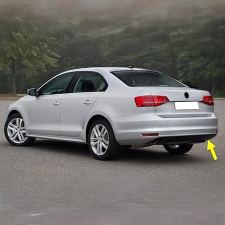 Arka Tampon Çeki Çekme Demiri Kapağı 5C6807441D Vw Jetta Ile Uyumlu 2015-2018