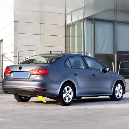 Arka Tampon Çeki Çekme Demiri Kapağı 5C6807441A Vw Jetta Ile Uyumlu 2011-2014
