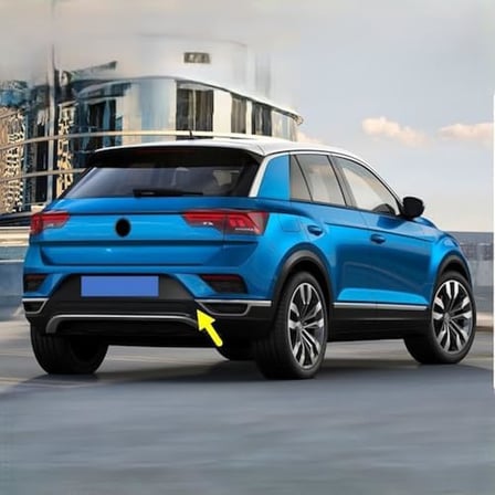 Arka Tampon Çeki Çekme Demiri Kapağı 2Ga807441 Vw T-Roc Ile Uyumlu 2018-2022