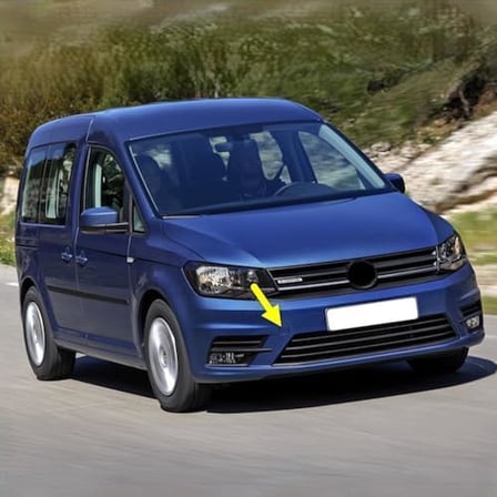 Ön Tampon Çeki Çekme Demiri Kapağı 2K5807241B Vw Caddy Ile Uyumlu 2016-2020