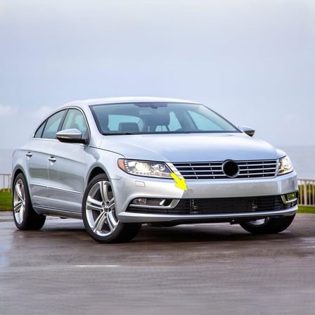 Ön Tampon Çeki Çekme Demiri Kapağı 3C8807241A Vw Passat Cc Ile Uyumlu 2013-2017