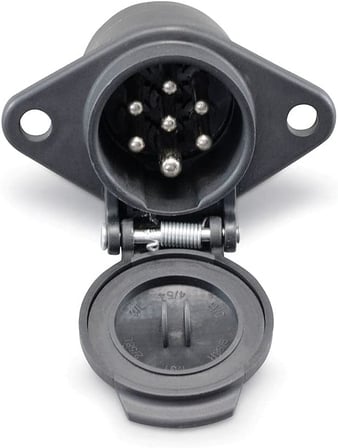 Kamyon Karavan Römork Soketi - N Tip - 7 Pin