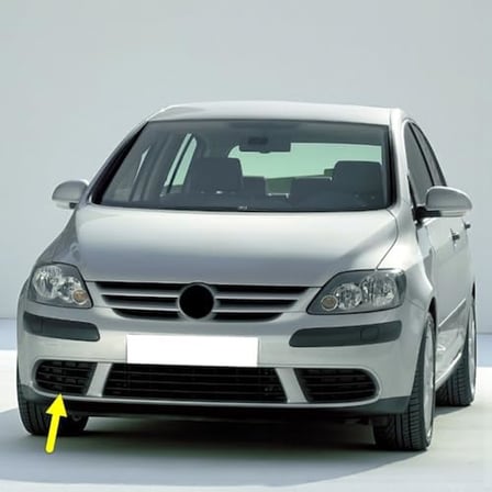 Ön Tampon Sağ Izgara Sissiz 5M0853666 Vw Golf Ile Uyumlu 2005-2009